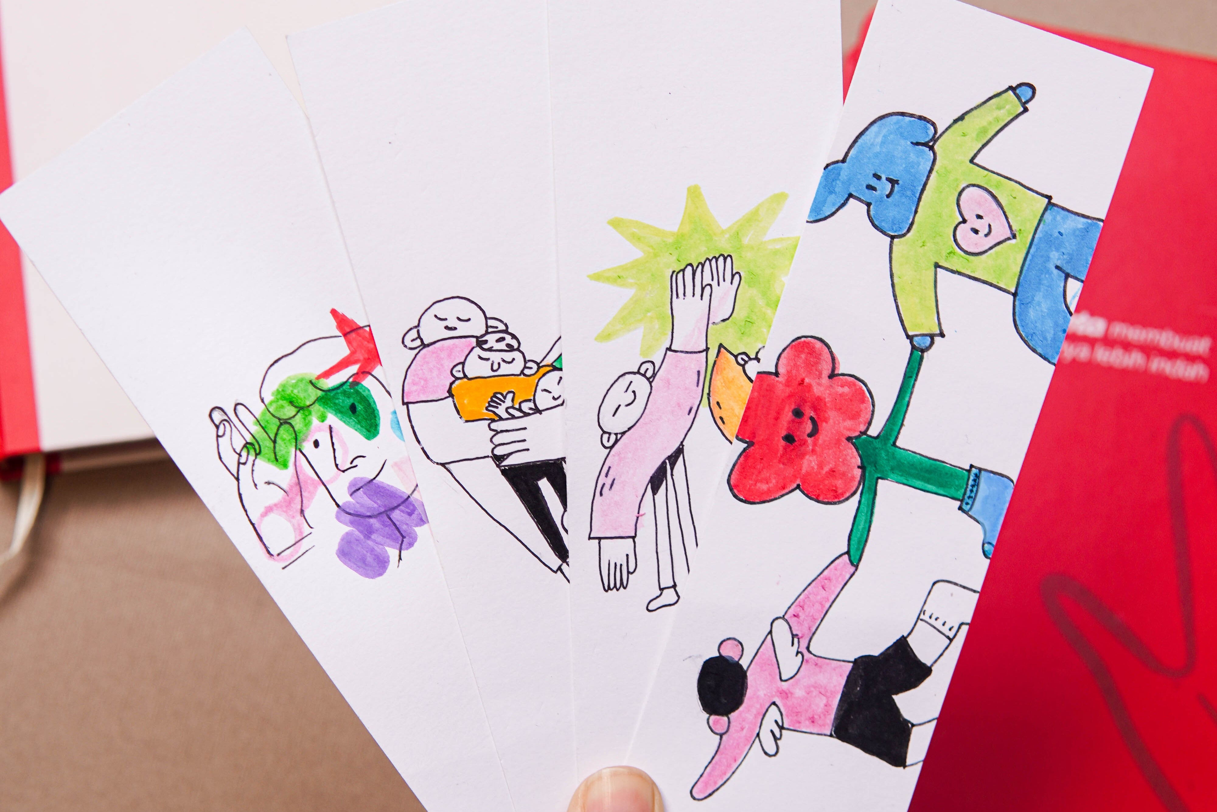 Bookmark illustrations